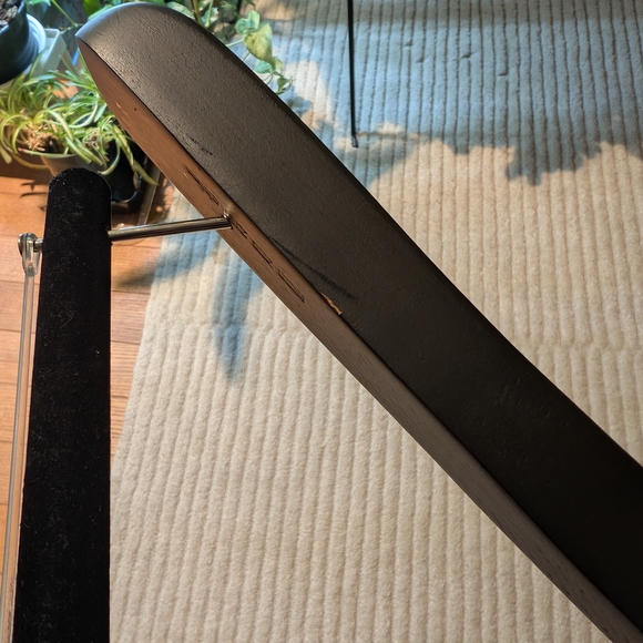 Bergdorf Goodman Black Wooden Hanger - Picture 3 of 3